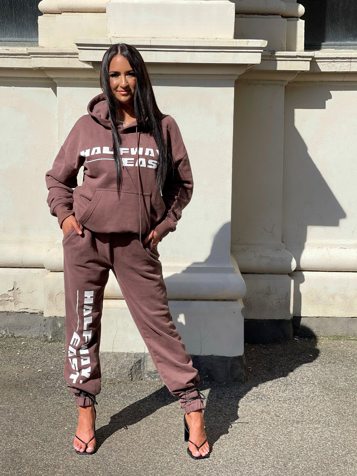 The Pathway Hoodie - Chocolate Brown